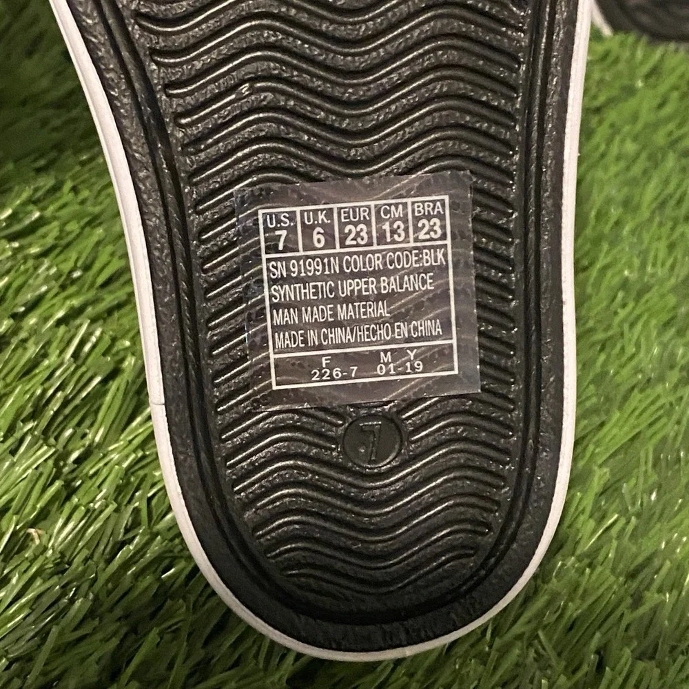 Skechers‎ Foamies Guzman Steps Aqua Surge Black White Toddler Size 7